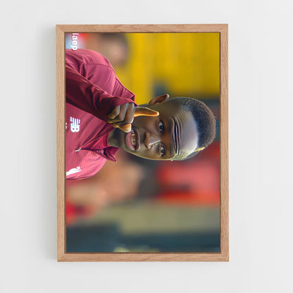 ap-sadio mane-12 cadre Bois clair