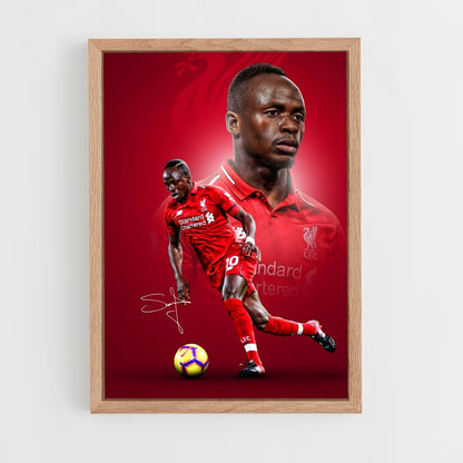 ap-sadio mane-7 cadre Bois clair