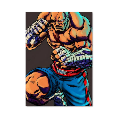 Poster Street Fighter Saga