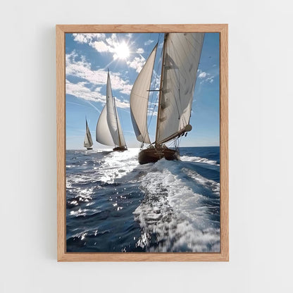 ap-sailing-9 cadre Bois clair