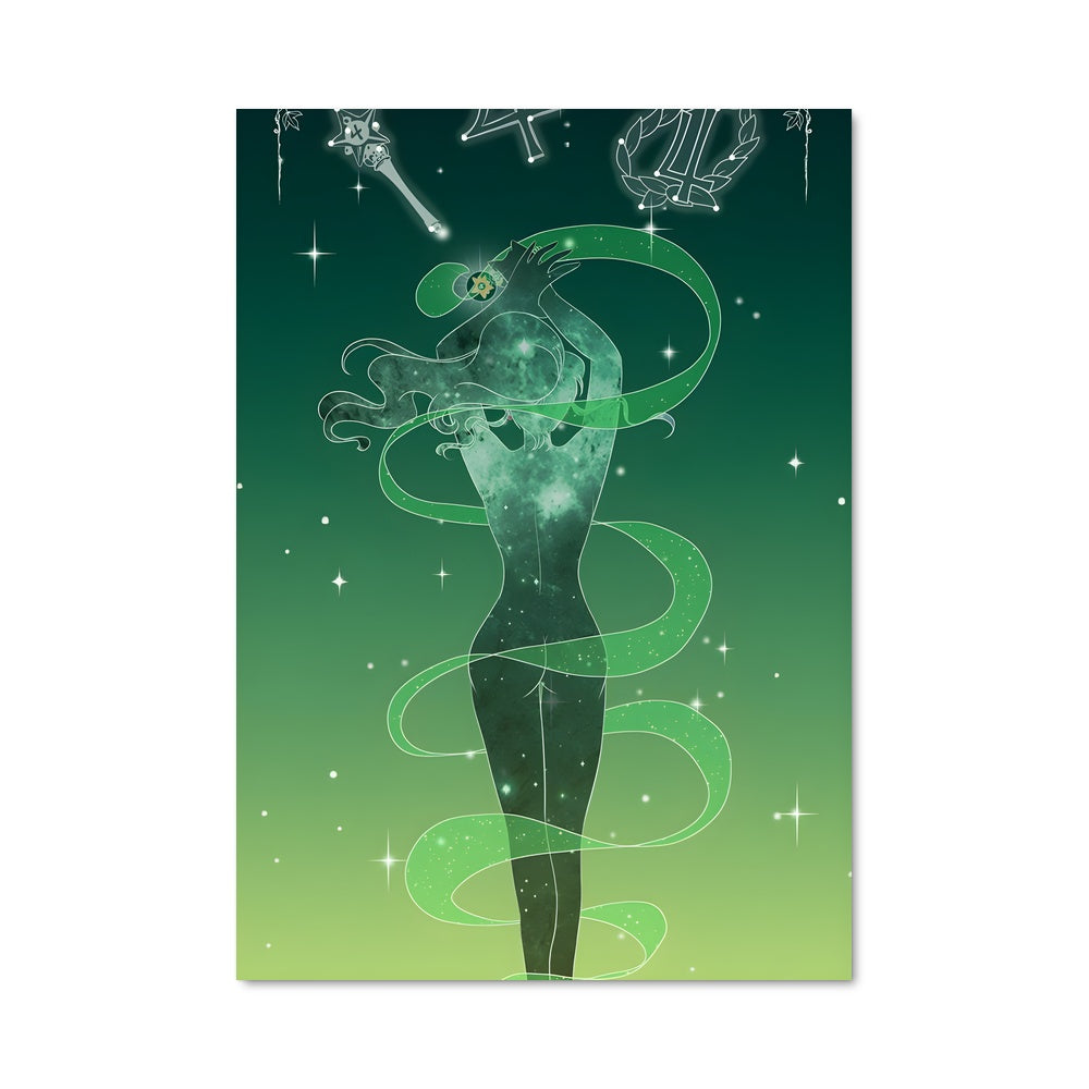 Poster Étoiles Verdoyantes
