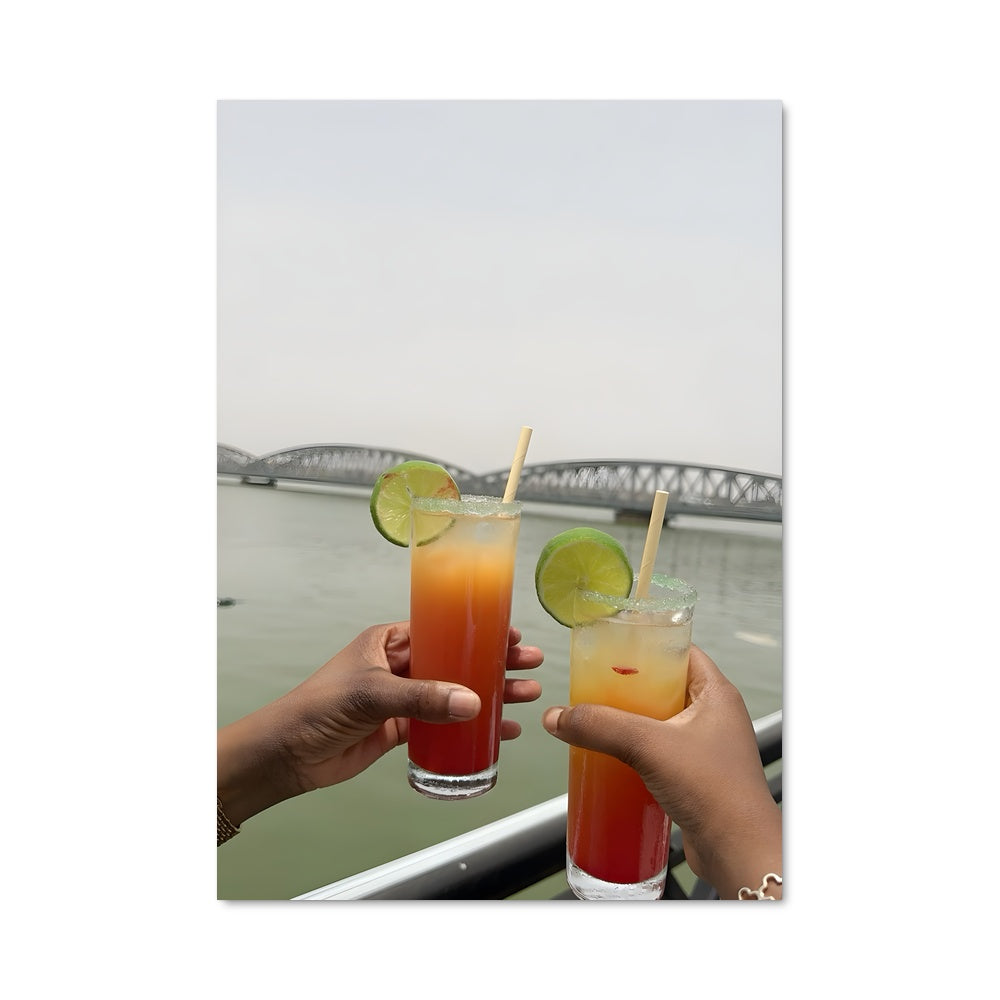 Poster Toasts sur le Pont