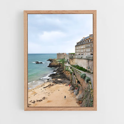 ap-saint malo-1 cadre Bois clair