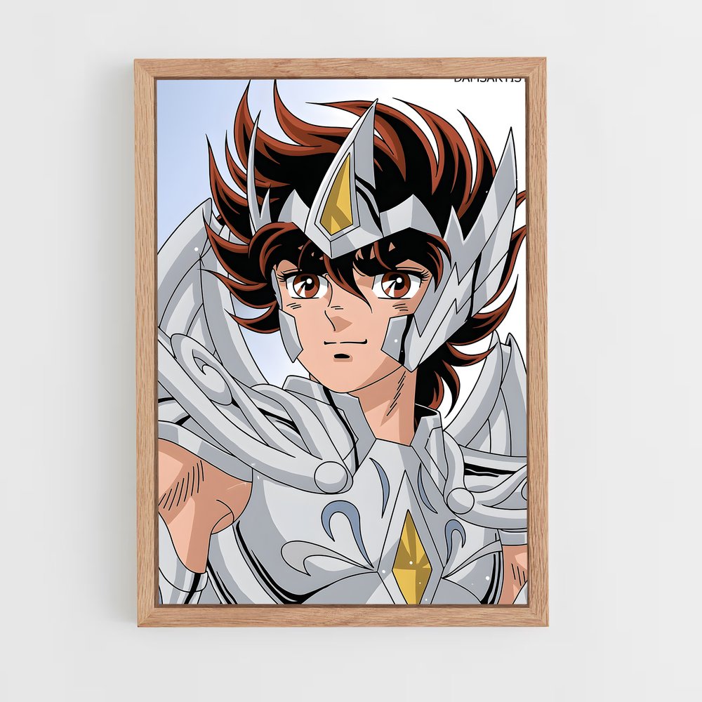 ap-saint seiya-2 cadre Bois clair