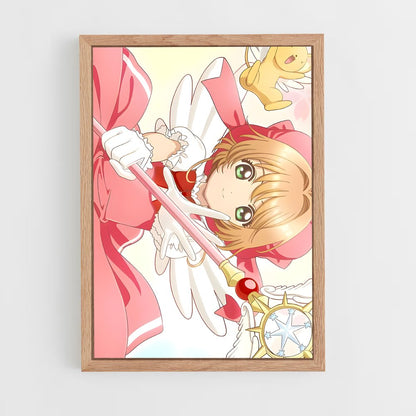 ap-sakura kinomoto-7 cadre Bois clair