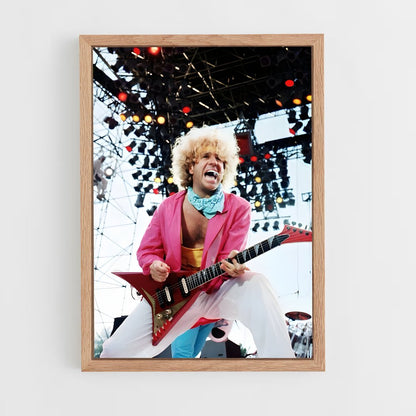ap-sammy hagar-1 cadre Bois clair