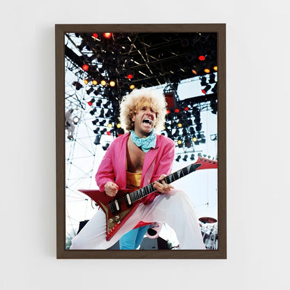 ap-sammy hagar-1 cadre Bois foncé