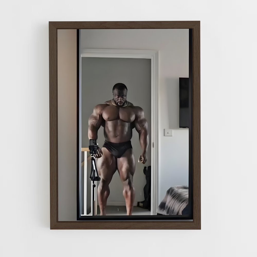 ap-samson dauda-1 cadre Bois foncé