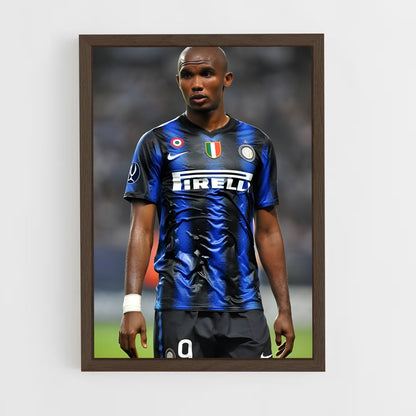 ap-samuel eto'o-1 cadre Bois foncé