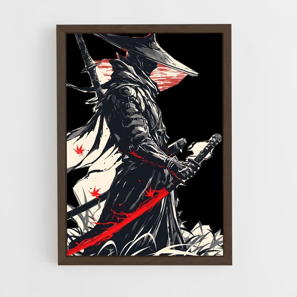 ap-samurai-10 cadre Bois foncé