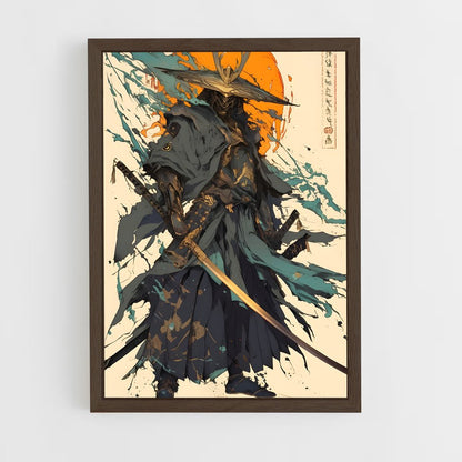 ap-samurai spirits-1 cadre Bois foncé