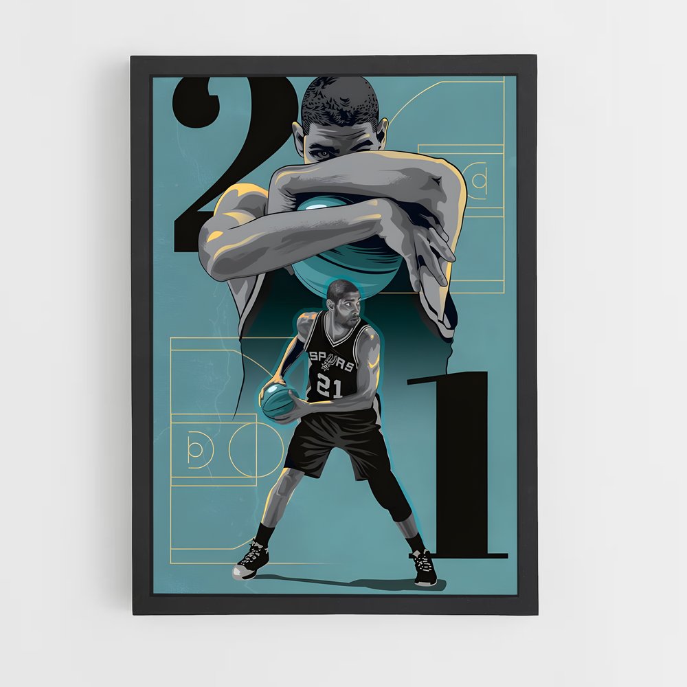 ap-san antonio spurs-4 cadre Noir
