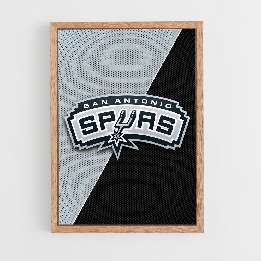 ap-san antonio spurs-7 cadre Bois clair