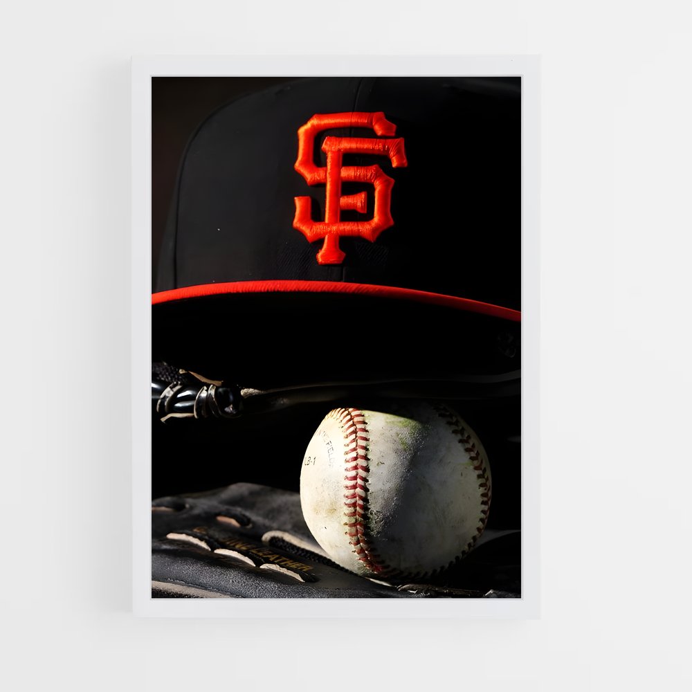 ap-san francisco giants-1 cadre Blanc