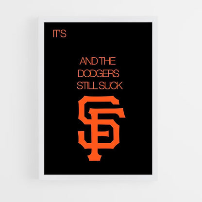 ap-san francisco giants-5 cadre Blanc
