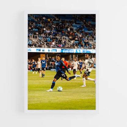 ap-san jose earthquakes-2 cadre Blanc