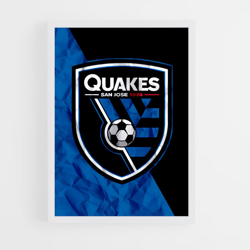 ap-san jose earthquakes-5 cadre Blanc