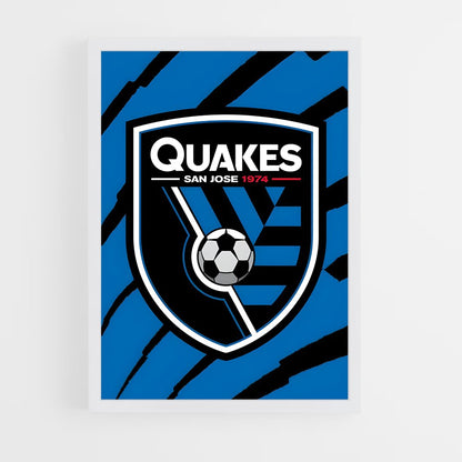ap-san jose earthquakes-8 cadre Blanc