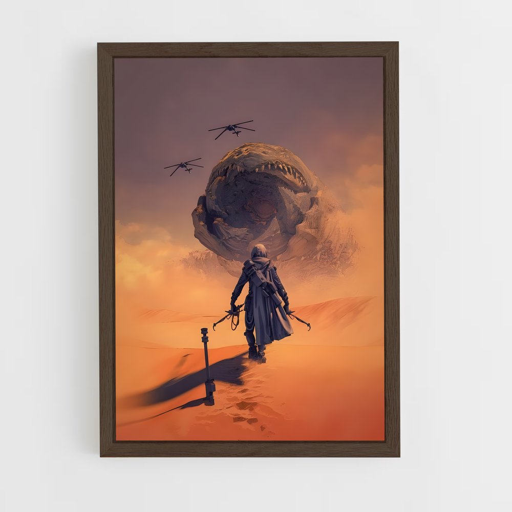 ap-sandworm-4 cadre Bois foncé