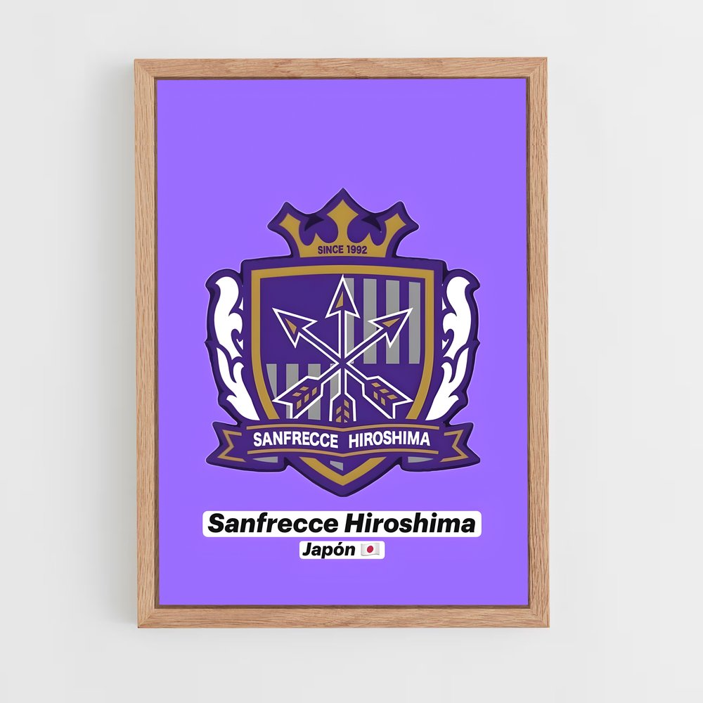 ap-sanfrecce hiroshima-6 cadre Bois clair