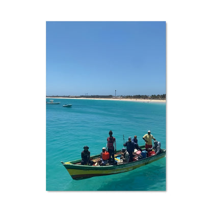 Poster Aventure en Canoë