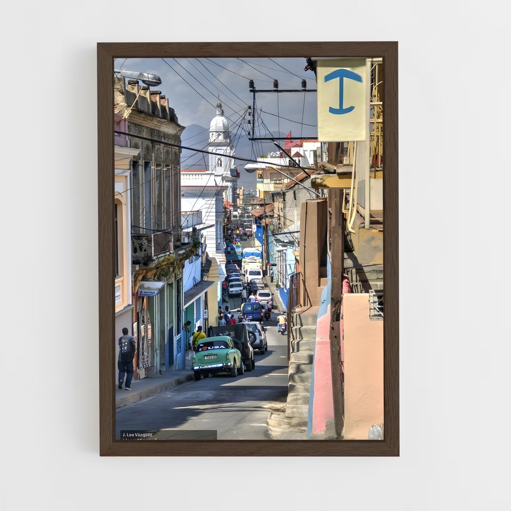 ap-santiago de cuba-4 cadre Bois foncé