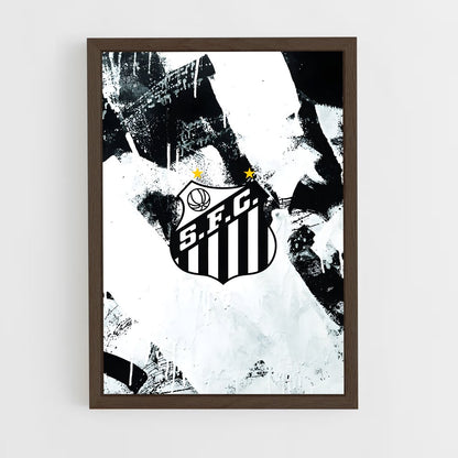 ap-santos fc-14 cadre Bois foncé