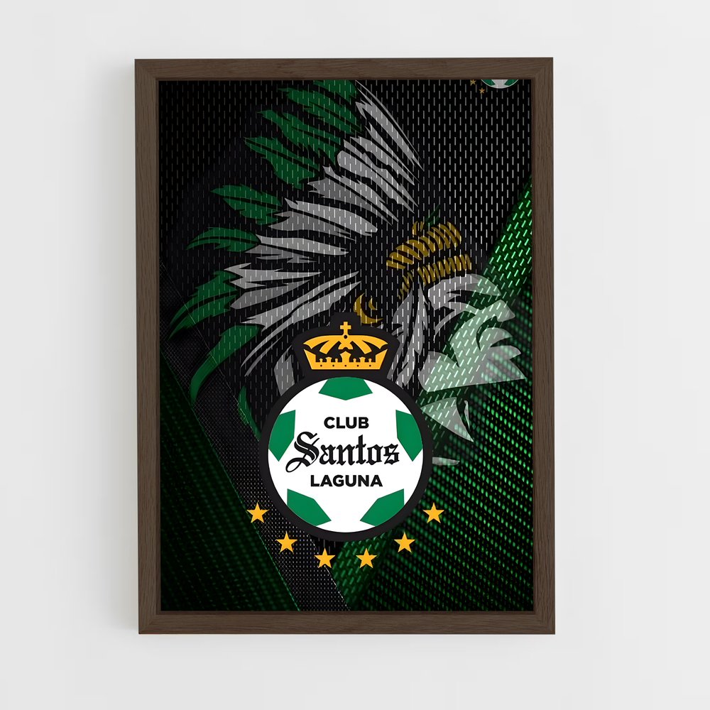 ap-santos laguna-1 cadre Bois foncé