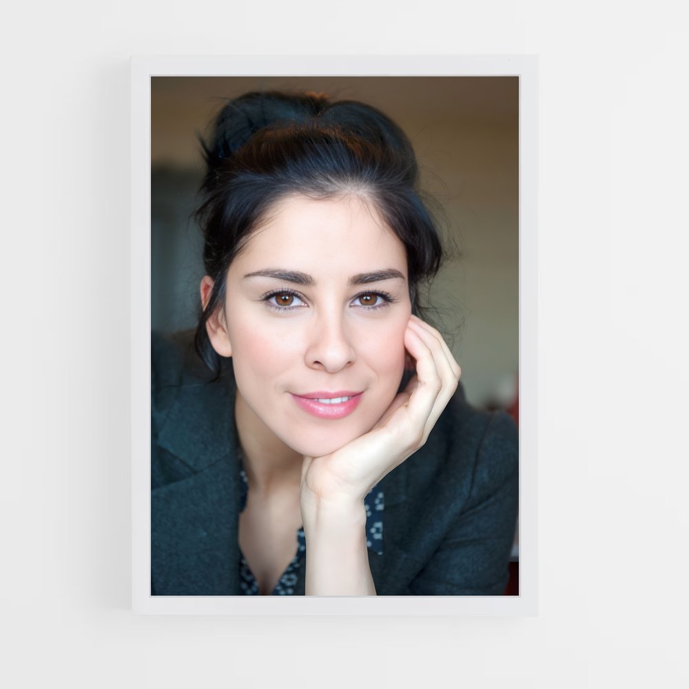 ap-sarah silverman-1 cadre Blanc
