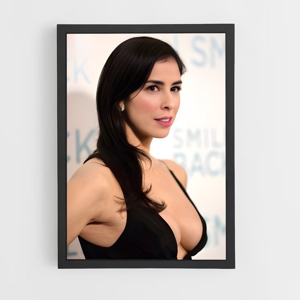 ap-sarah silverman-2 cadre Noir