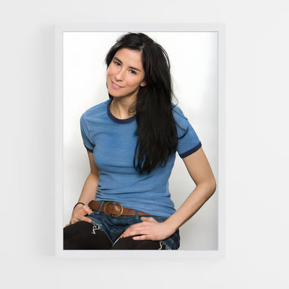ap-sarah silverman-3 cadre Blanc