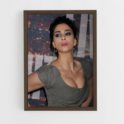 ap-sarah silverman-7 cadre Bois foncé