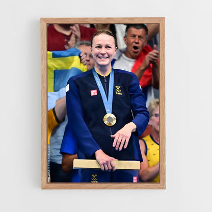 ap-sarah sjostrom-6 cadre Bois clair