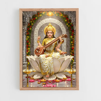 ap-saraswati-5 cadre Bois clair