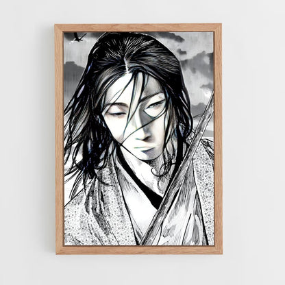 ap-sasaki kojiro-2 cadre Bois clair