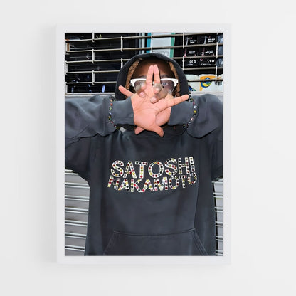 ap-satoshi nakamoto-1 cadre Blanc