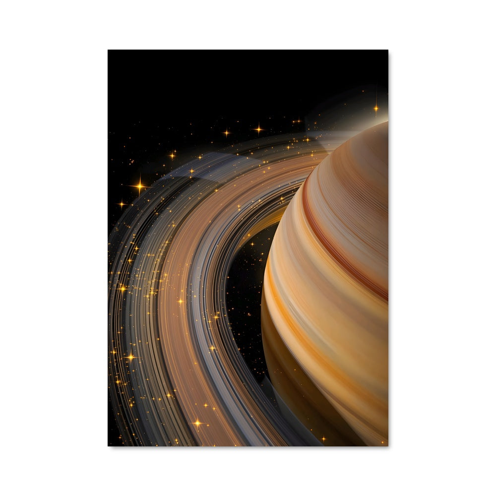 Poster Éclat de Saturne