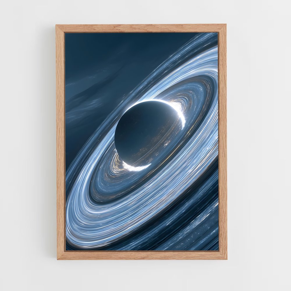 ap-saturn rings-1 cadre Bois clair