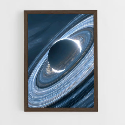 ap-saturn rings-6 cadre Bois foncé