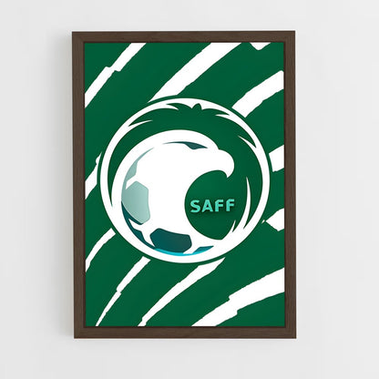ap-saudi arabia national football team-3 cadre Bois foncé