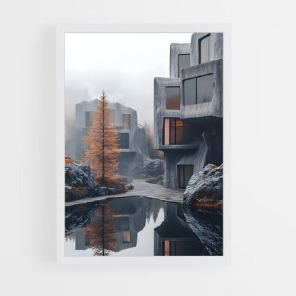 ap-scandinavian architecture-11 cadre Blanc