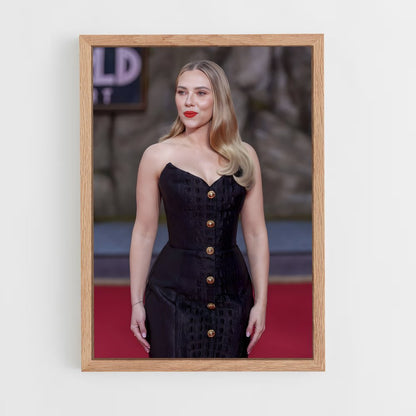 ap-scarlett johansson-10 cadre Bois clair