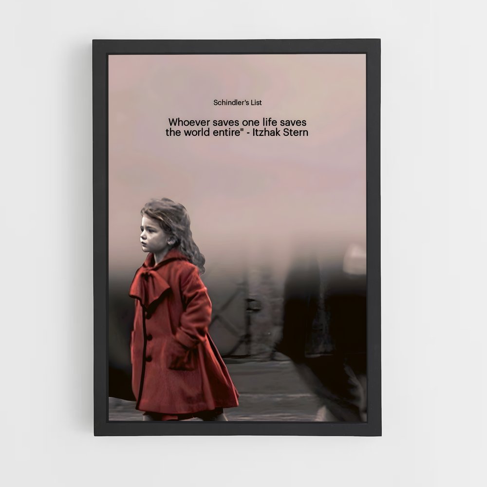 ap-schindlers list-6 cadre Noir