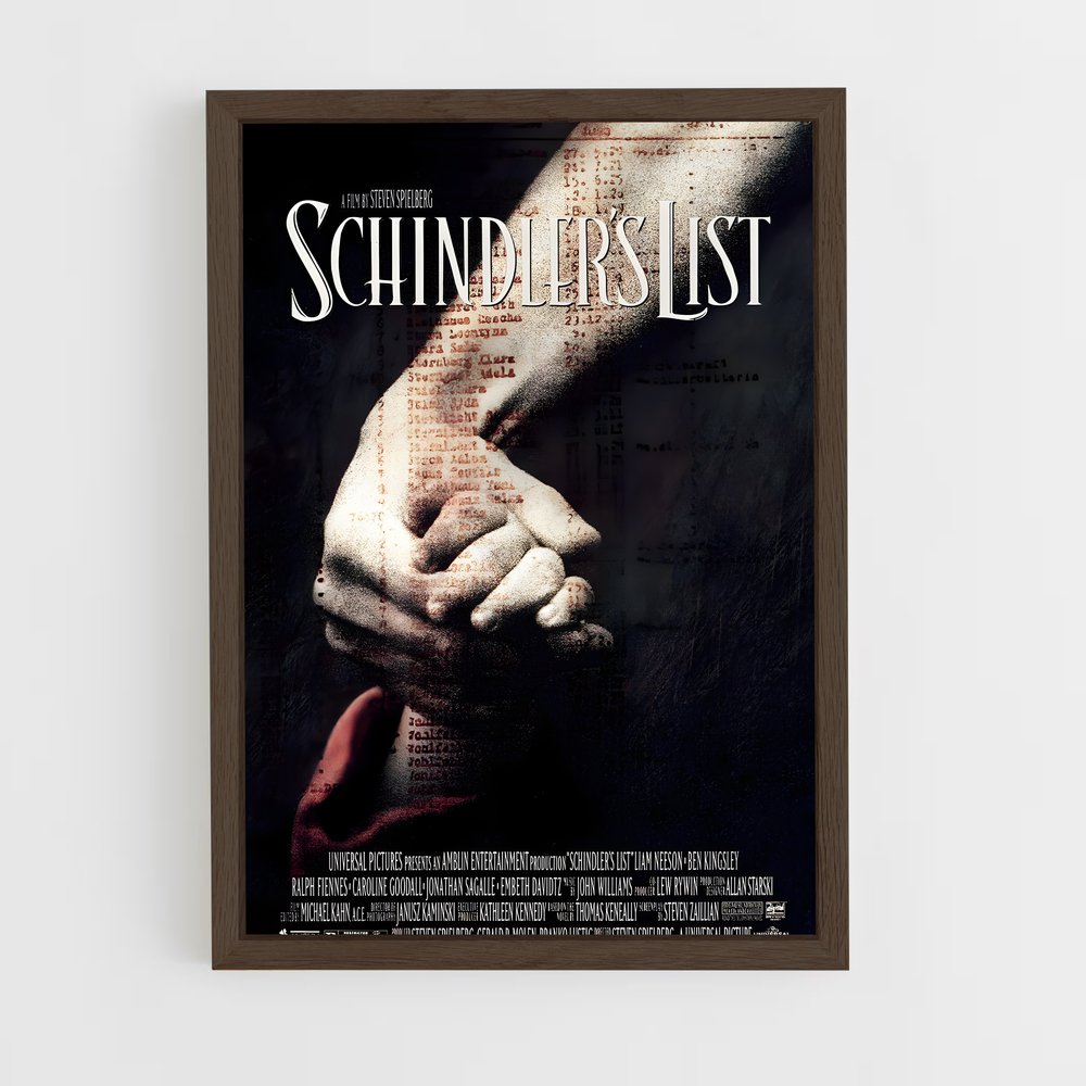 ap-schindlers list-8 cadre Bois foncé