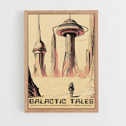 ap-sci fi art-2 cadre Bois clair