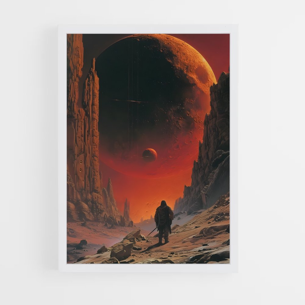ap-sci fi art-8 cadre Blanc