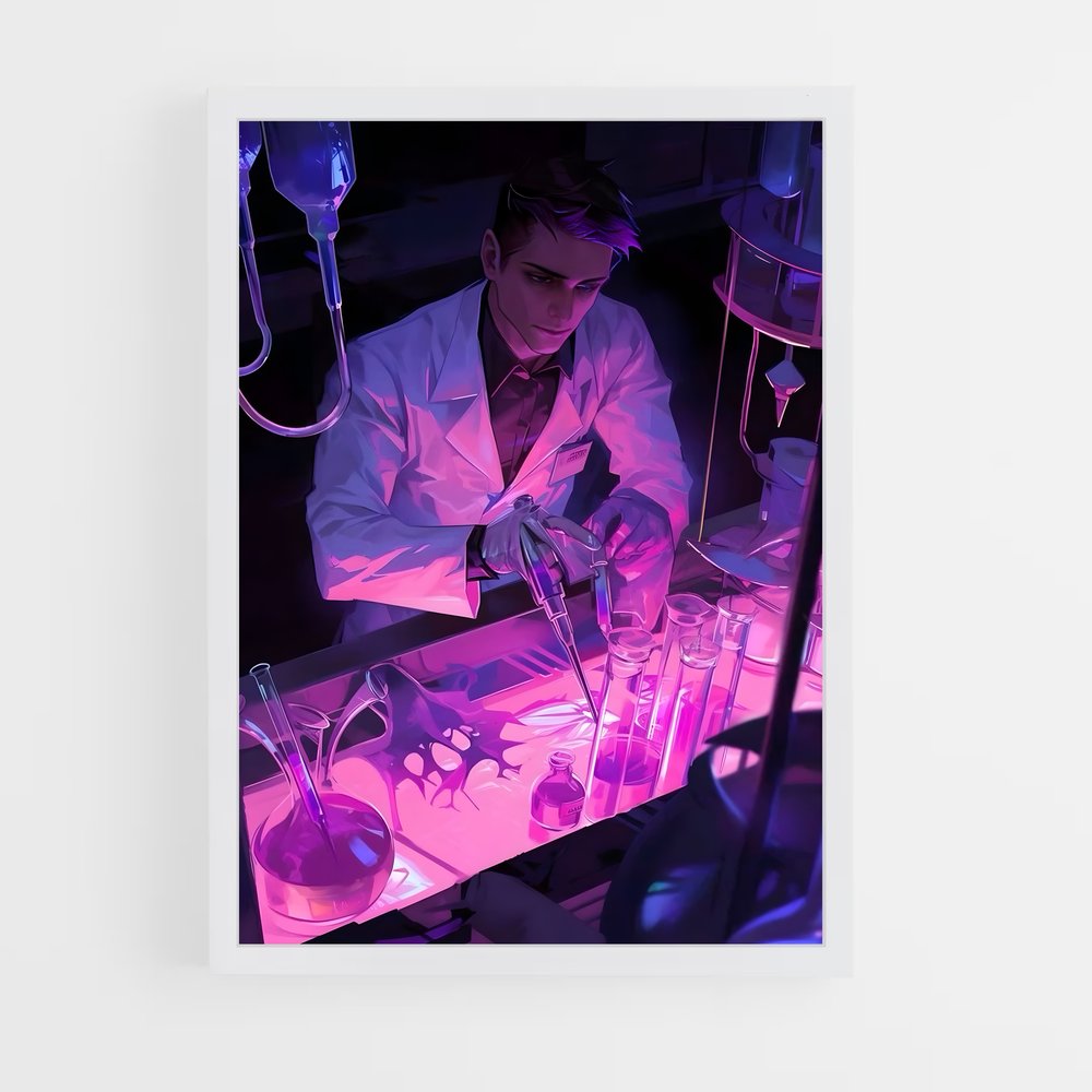 ap-scientist-5 cadre Blanc