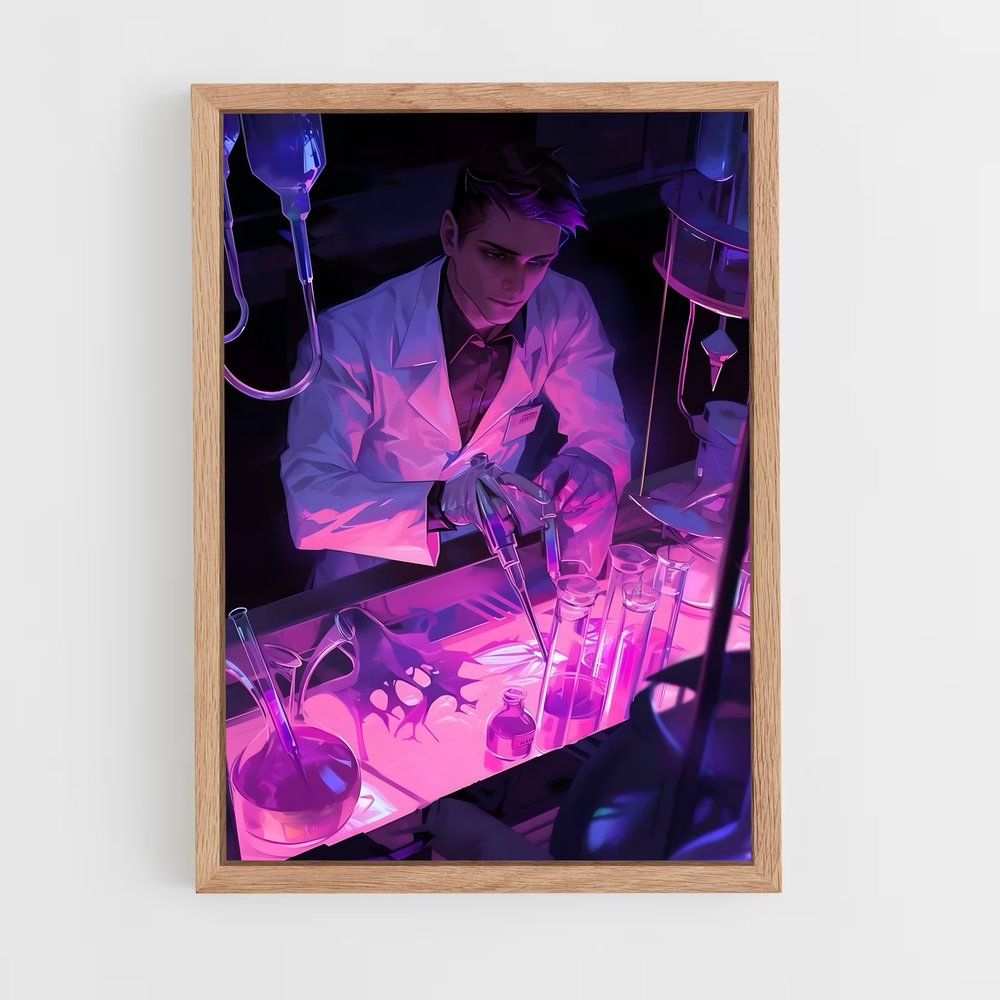 ap-scientist-5 cadre Bois clair