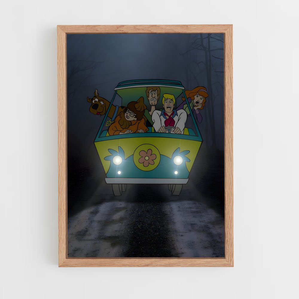 ap-scooby-doo-2 cadre Bois clair