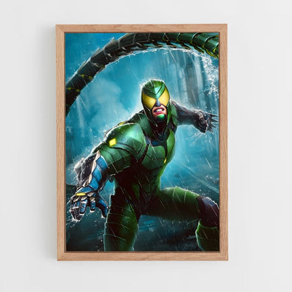 ap-scorpion spider-man-10 cadre Bois clair
